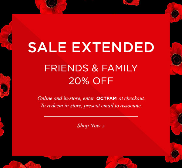 Tracy Reese Friends & Family Sale