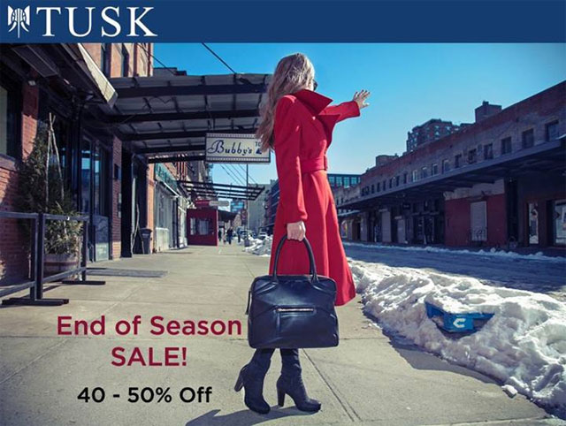 Tusk End of Season Sale