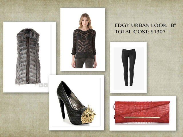 Urban-Edgy Fashion Look B