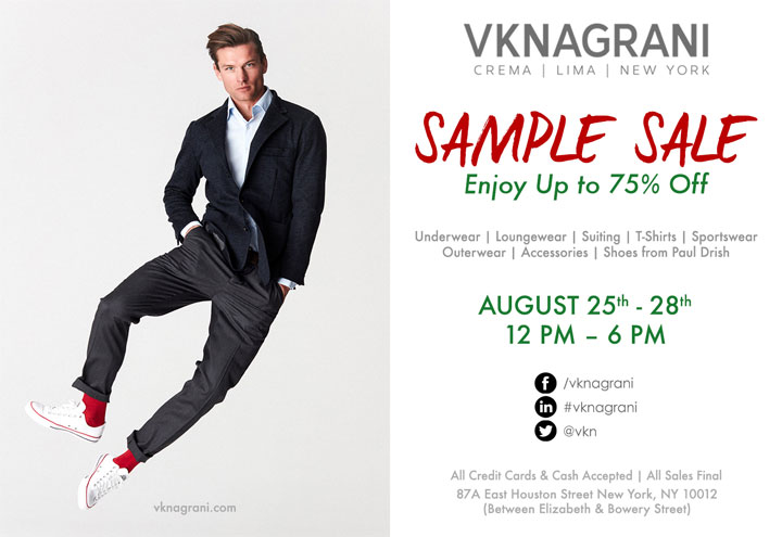 VK Nagrani Sample Sale