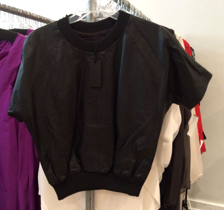 Leather Top for $250