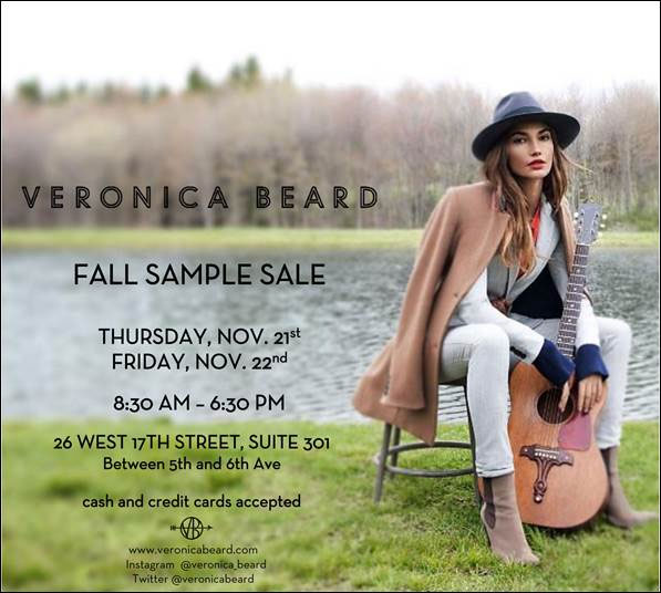 Veronica Beard Fall 2013 Sample Sale