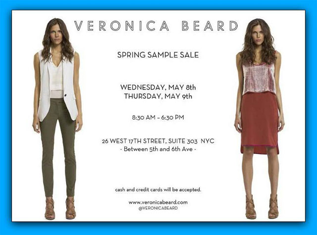 Veronica Beard Spring Sample Sale