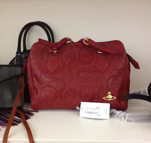 Vivienne Westwood Spitifield Bag in Red ($410))