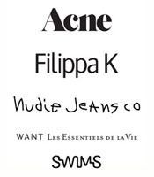 Acne, Filippa K, Nudie Jeans, & Want L.E.V Sample Sale