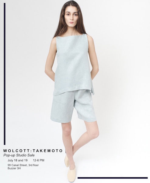 Wolcott : Takemoto Sample Sale