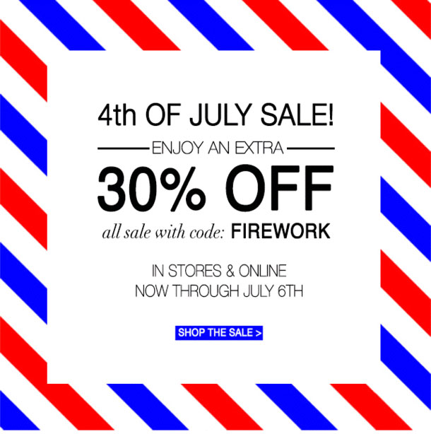 Yumi Kim 4th of July Sale