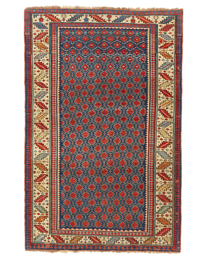 ABC Carpet & Home Antique Turkish Shirvan Wool Rug: $3,800 