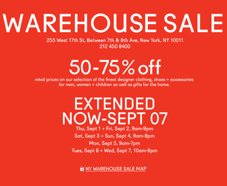 Barney's Warehouse Sale