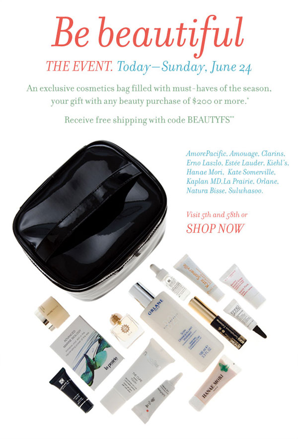 Bergdorf Goodman Be Beautiful Beauty Event New York Events