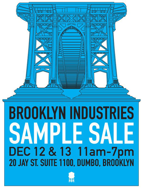 Brooklyn Industries Sample Sale