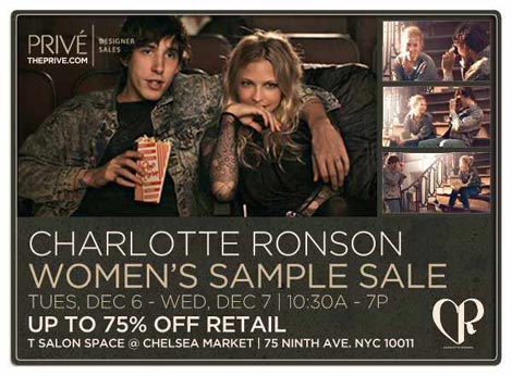 Charlotte Ronson Sample Sale