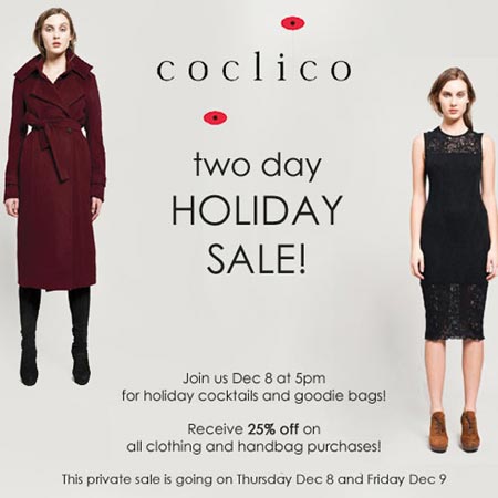 Coclico Holiday Sale