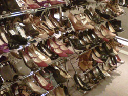 Contemporary Shoe Department, with an extra 40% off select items
