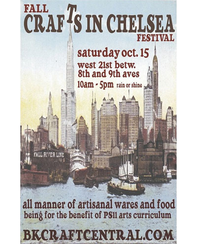 Crafts in Chelsea Street Festival: 10/15