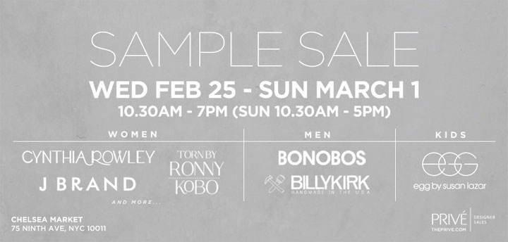 Cynthia Rowley, J Brand, & More Sample Sale