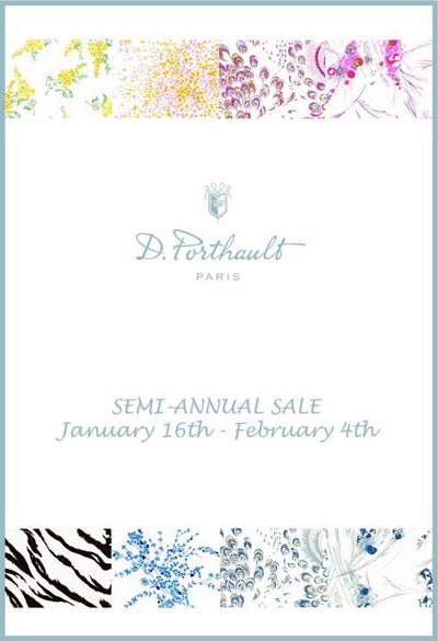 D. Porthault Semi-Annual Sale