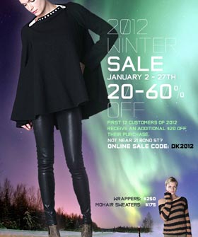 Daryl K Winter Retail Sale