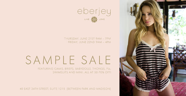 Eberjey Sample Sale