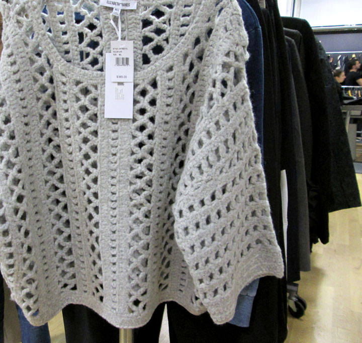 Cropped and season appropriate chunky sweaters for $90