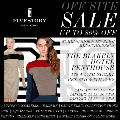 Fivestory Off-Site Sale