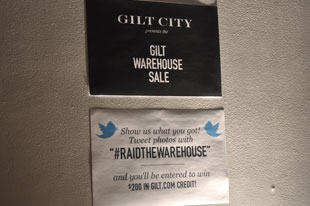 Gilt Warehouse Sale