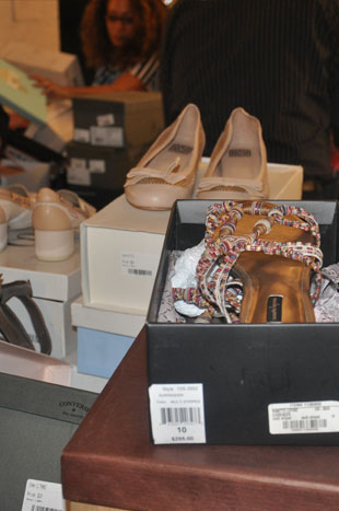 Weak Shoes Selection at the Gilt Warehouse Sale