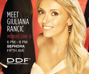 Meet Celebrity and DDF-Devotee Giuliana Rancic at Sephora 6/13