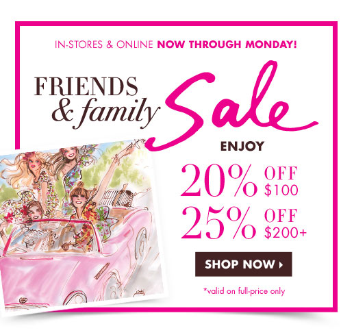 Henri Bendel Friends & Family Sale