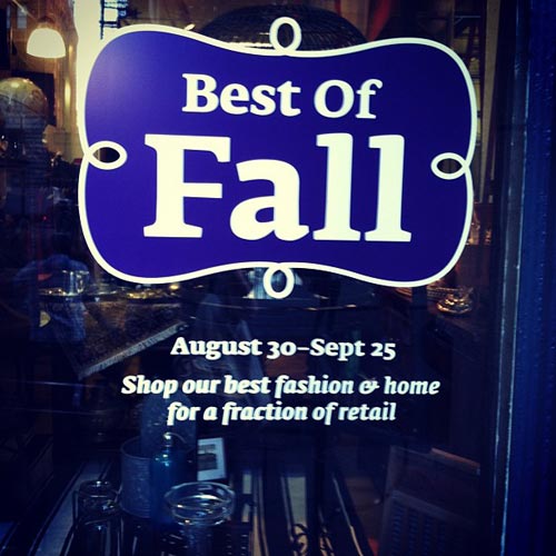 Housing Works Best of Fall Sale