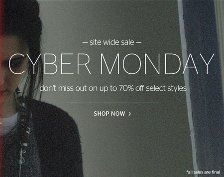 Inhabit Cyber Monday Online Sale