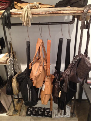 Jen MAscali Bags at X'Tige Showrooom Sample Sale