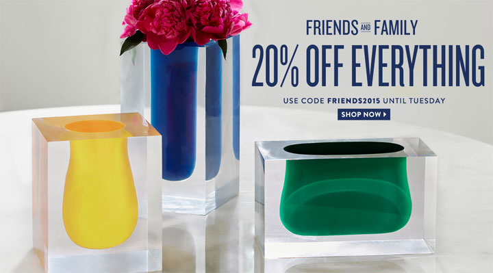 Jonathan Adler Friends & Family Sale