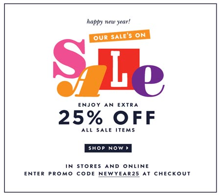 Kate Spade Fall/Winter Retail Sale