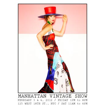 Manhattan Vintage Clothing Show: 2/3 - 2/4