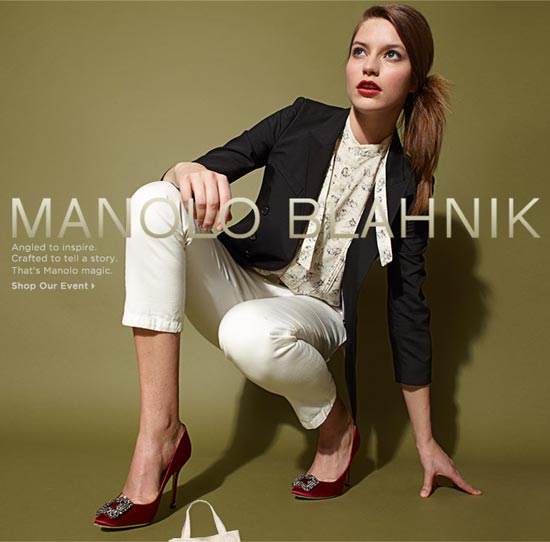 Saks Exclusive Manolo Blahnik Shoe Event