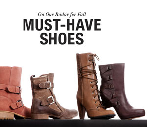 On Our Radar: Fall's Must-Have Shoes