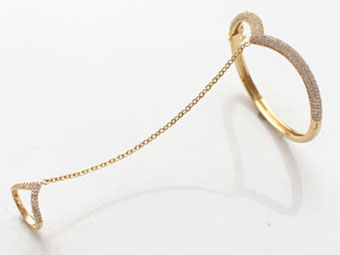 nOir Two Peaks Bracelet and Ring (BR10510) – regular price $190, Sample Sale price $95