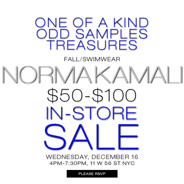 Norma Kamali One-Day Sale