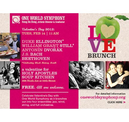 Love Brunch: Free Valentine Concert: 2/14