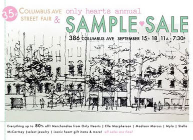 Only Hearts Sample Sale