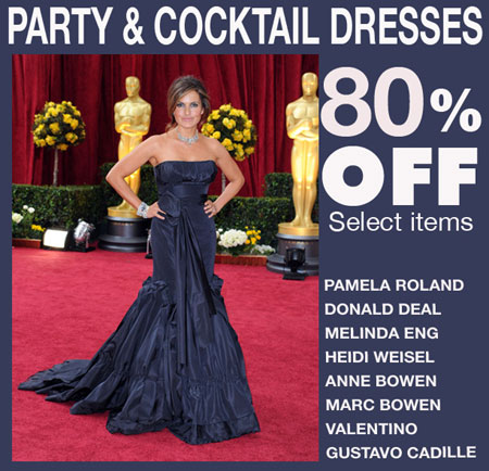 Cocktail & Party Dresses Sample Sale