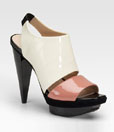 Pour La Victoire Patent Leather Sandals, Saks Fifth Avenue