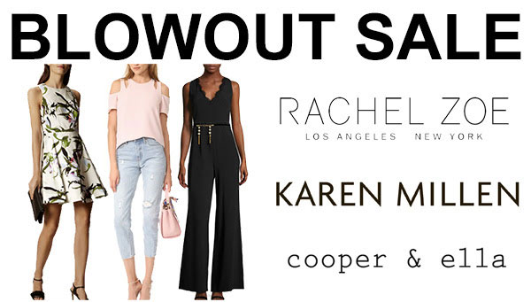 Rachel Zoe, Karen Millen, & More Blowout Sale