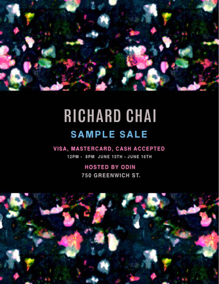 Richard Chai Sample Sale