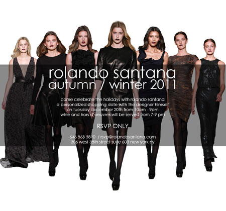 Rolando Santana Holiday Shopping Event: 12/20