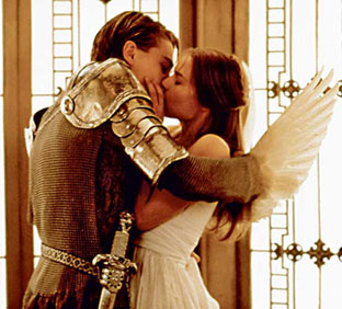 Romeo + Juliet. 20th Century Fox, 1996. Leonardo Di Caprio & Claire Danes