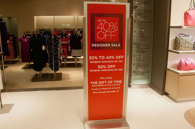 There is a truly fabulous Designer Sale underway at Saks Fifth Avenue this week