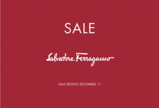 Salvatore Ferragamo Fall/Winter 2014 Retail Sale