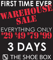 The Shoebox NYC Warehouse Sale